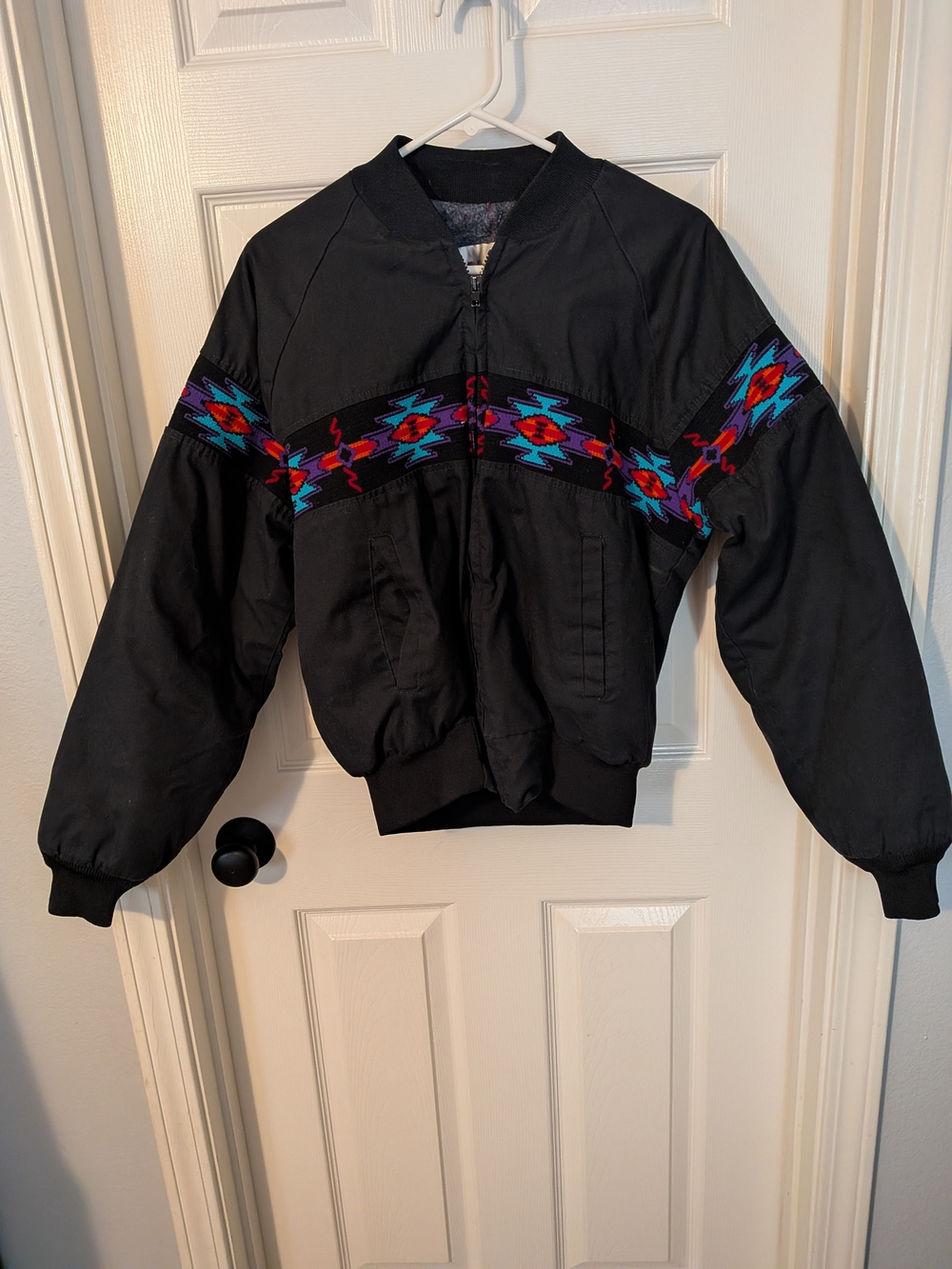 Vintage Saddlebrook Southwestern Blanket Jacket, Sz. M
